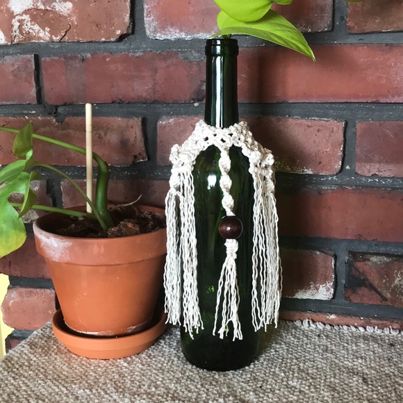 Other - Macrame propagation bottle/vase